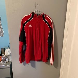 Fleece adidas quarter zip